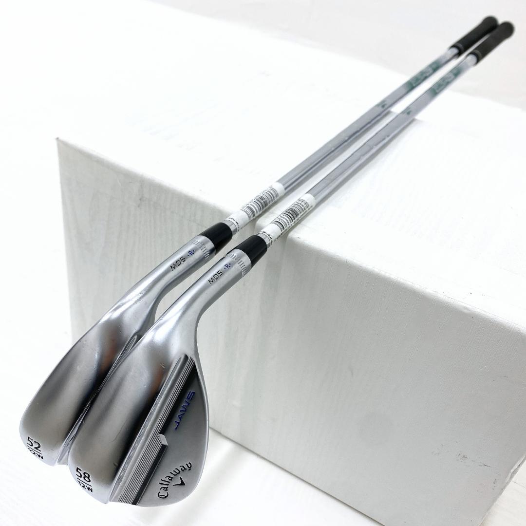 【美品‼】 キャロウェイ JAWS MD5 52 58 ウェッジ AW SW