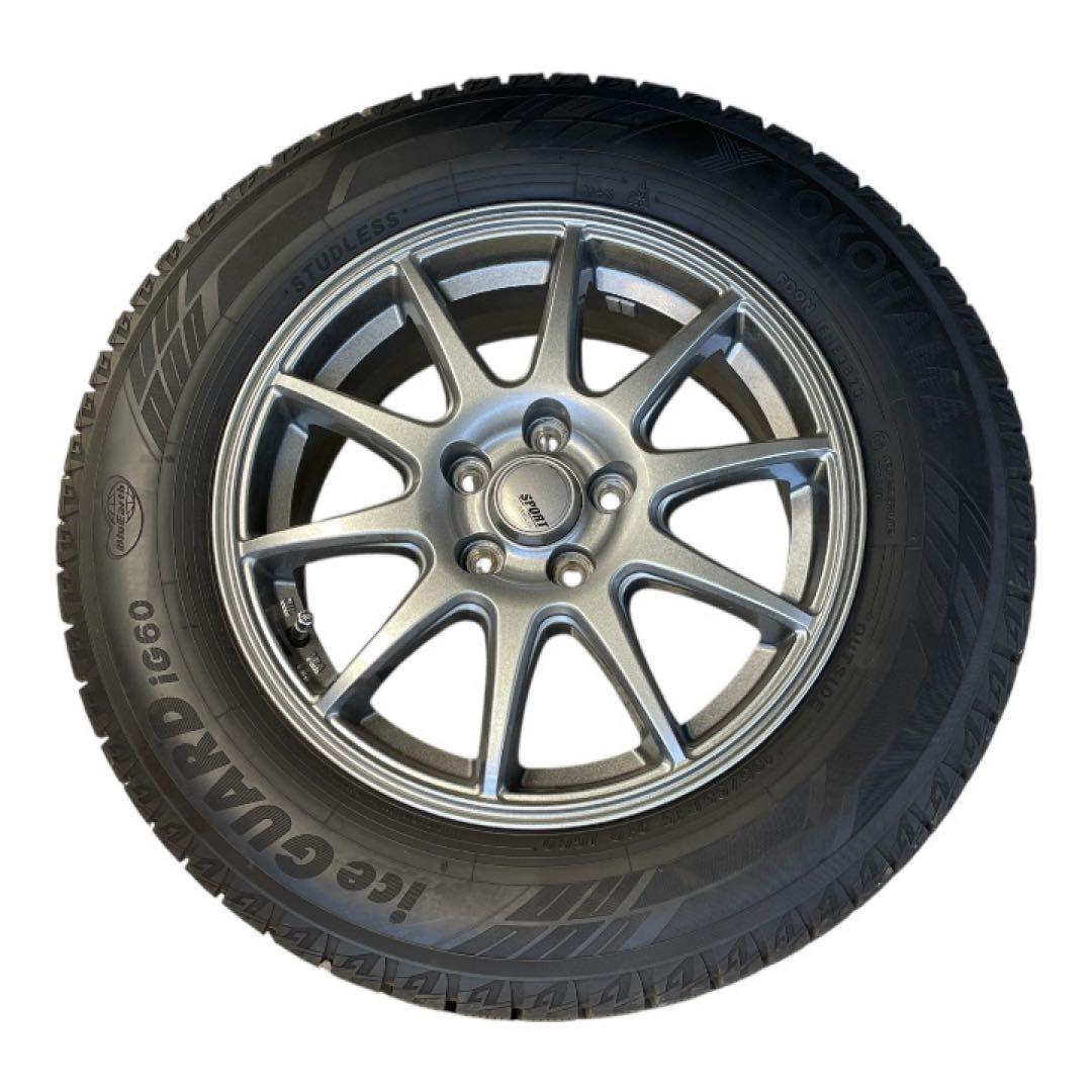 195/65R15 アイスガード　極美品　アルミ付き　4本セット スタッドレス