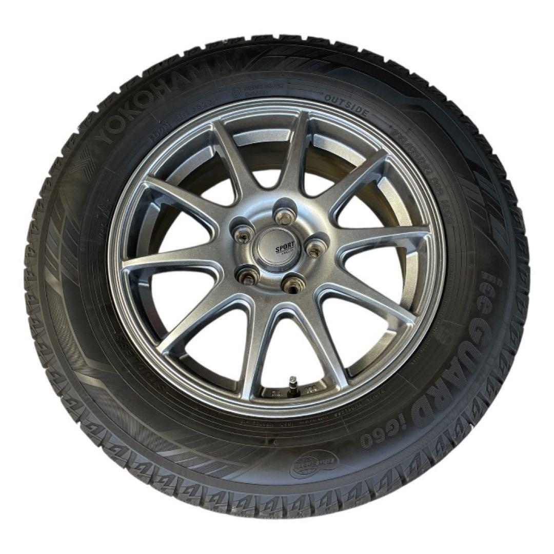 195/65R15 アイスガード　極美品　アルミ付き　4本セット スタッドレス