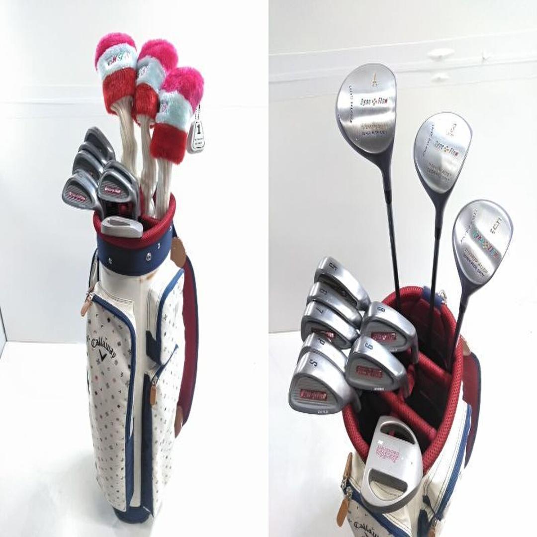 初心者オススメ！レディース DYNAFLOW ゴルフクラブセット11本セット◇