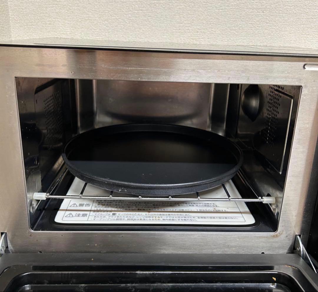 ツインバード オーブンレンジ ブラック 2021年製 MW-FS18B