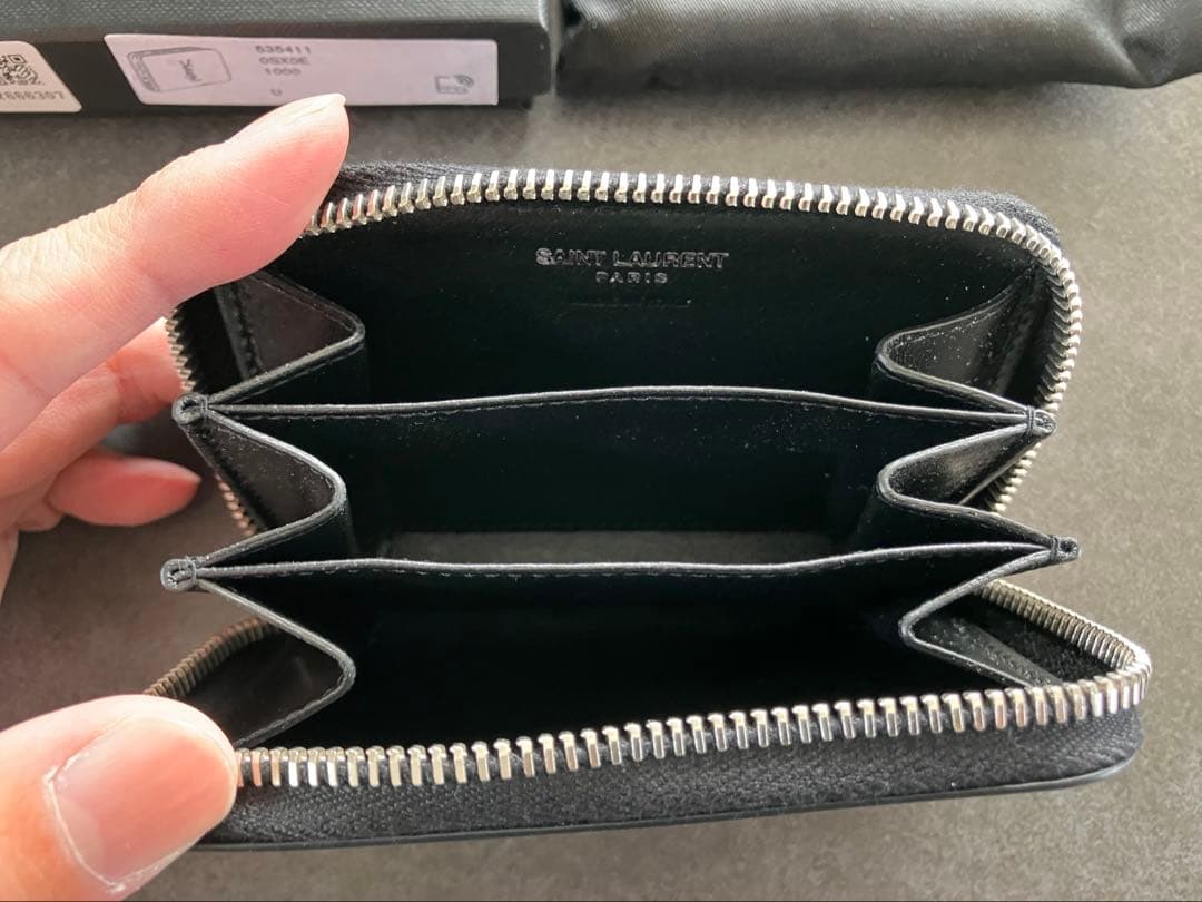 サンローラン ケース カサンドラ ミニ財布 カードケース