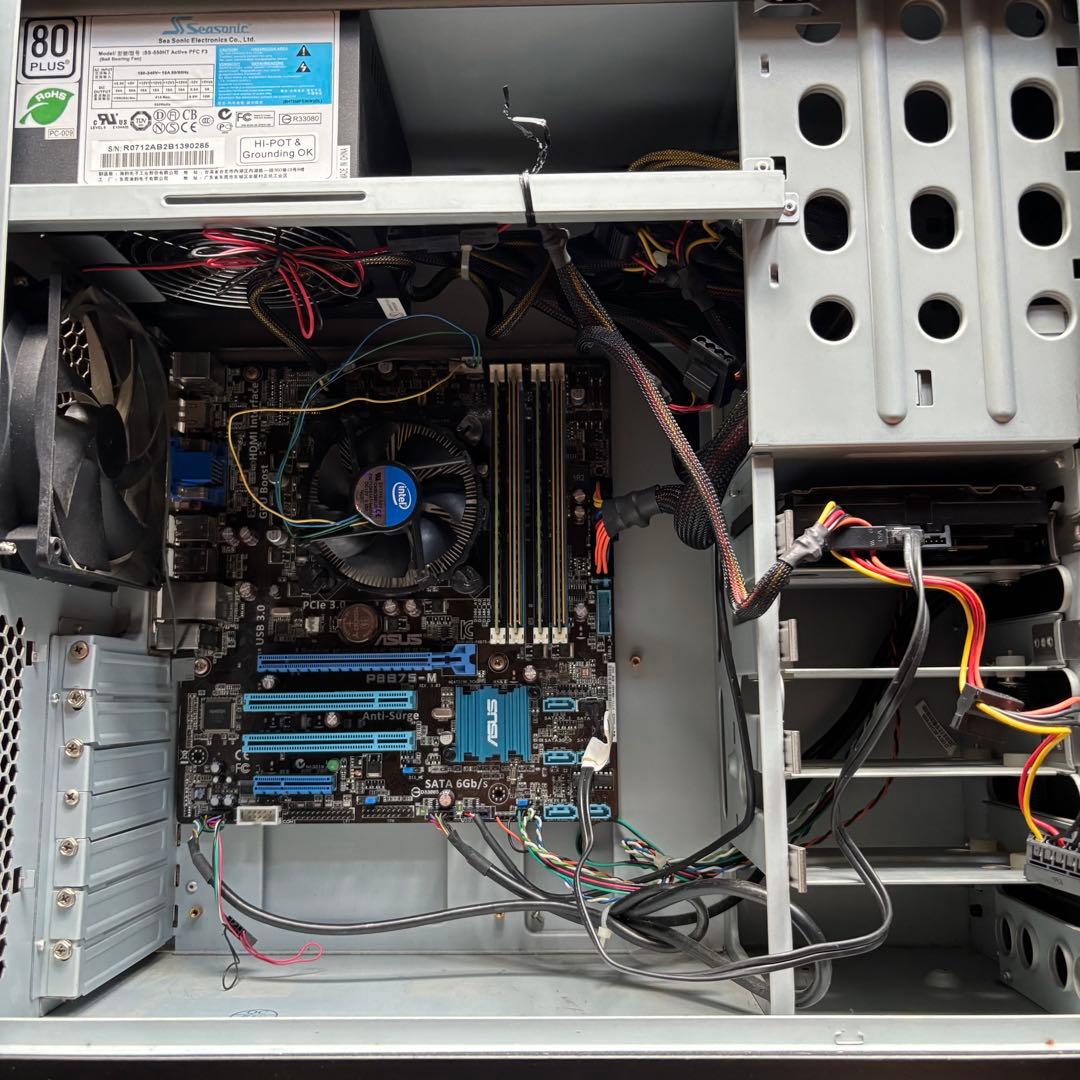 ASUS P8B75-M Corei7-3770K 16GBRAMゲーミングPC