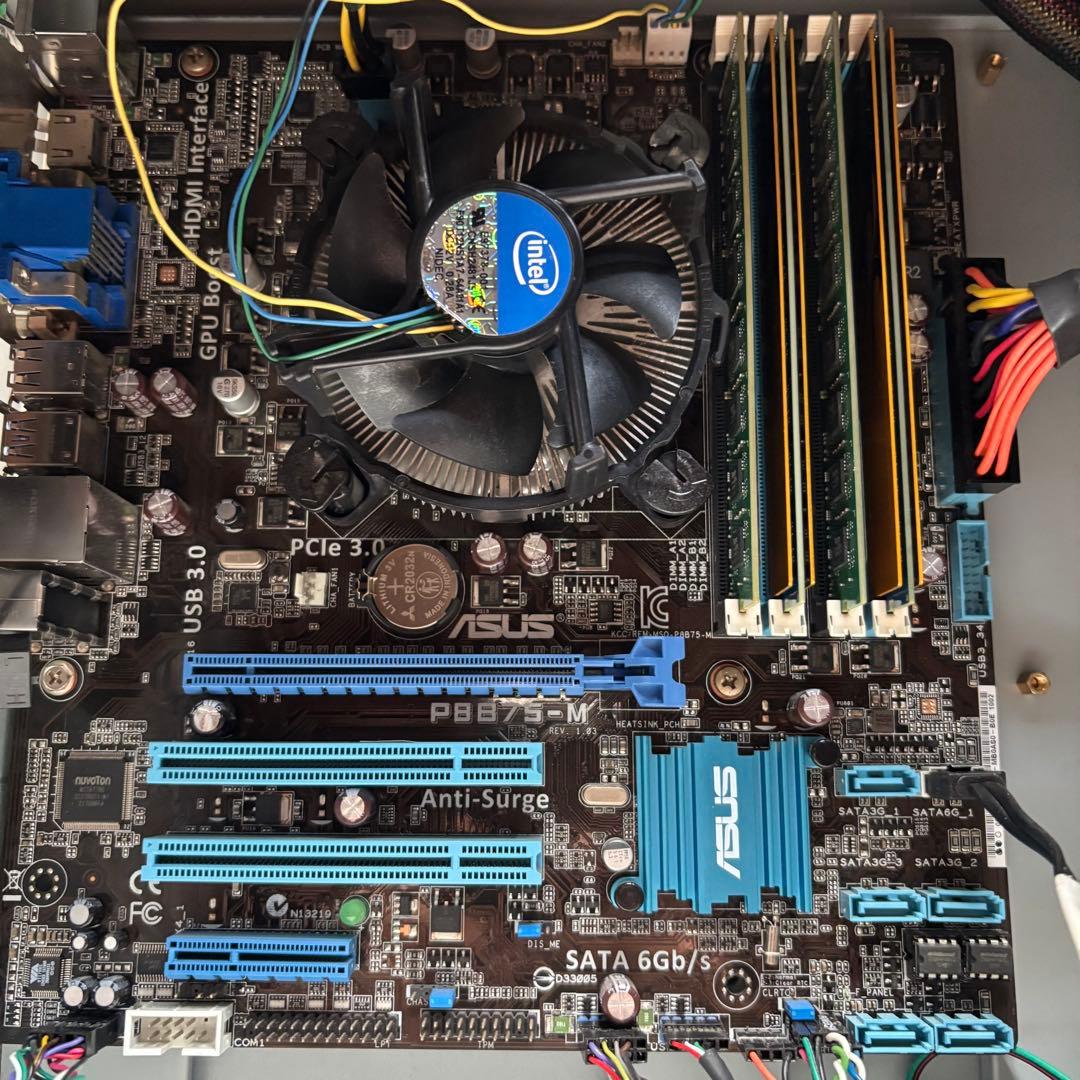 ASUS P8B75-M Corei7-3770K 16GBRAMゲーミングPC