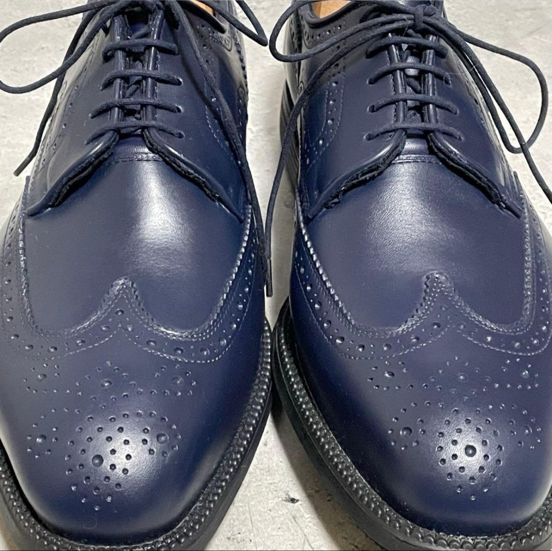 美品　リーガル　REGAL （24） レインシューズ　ウィングチップ　メダリオン