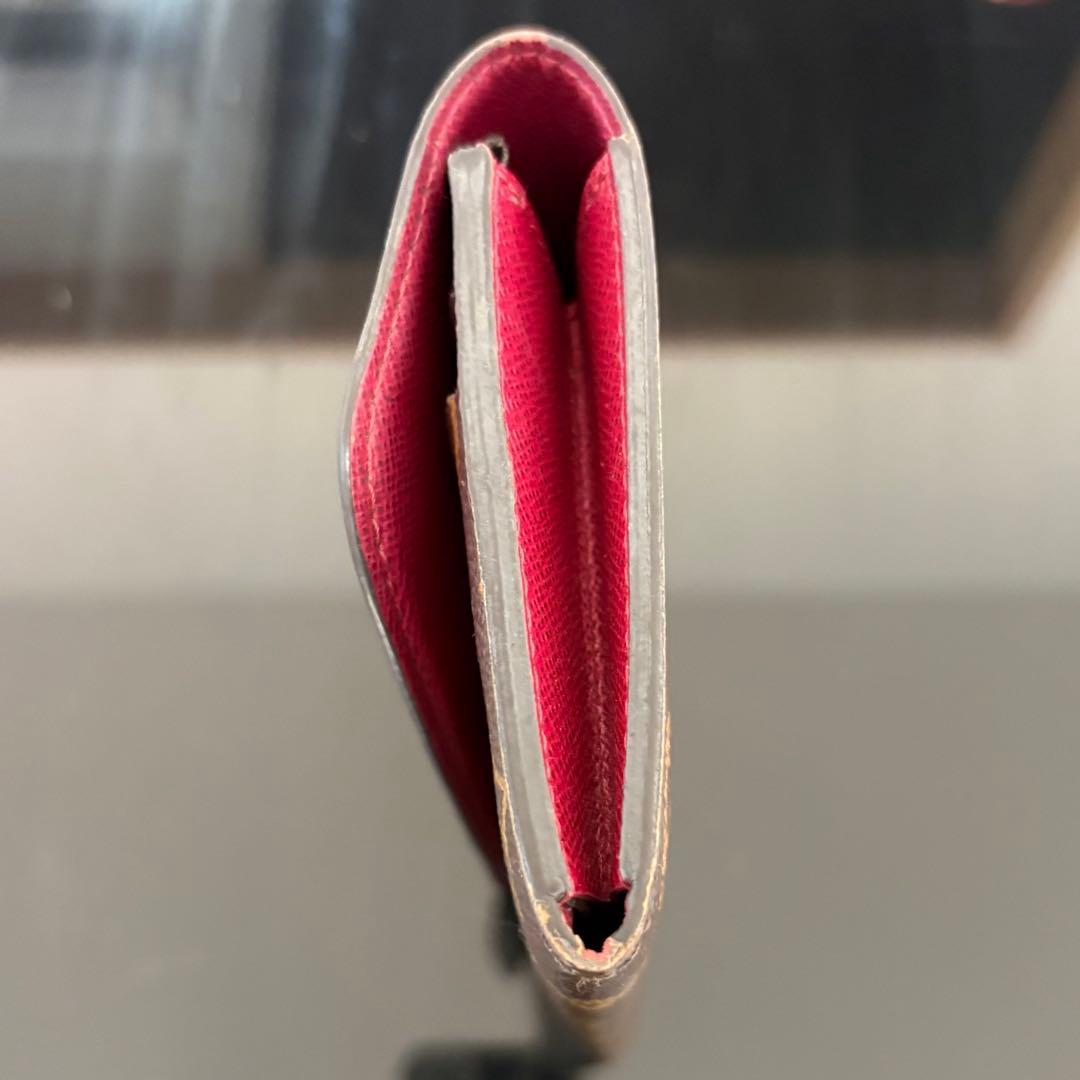 【匿名配送】ルイヴィトン　ポルトフォイユ　エミリー　モノグラム　フューシャ