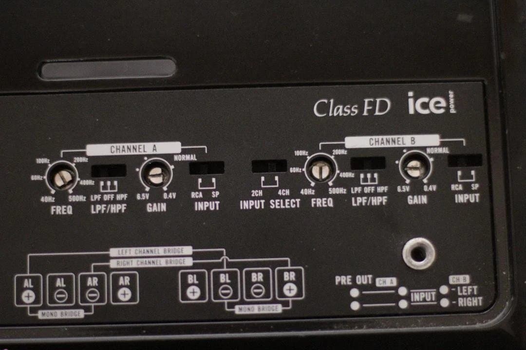 carrozzeria PRS-D8400 4ch パワーアンプ　カーオーディオ