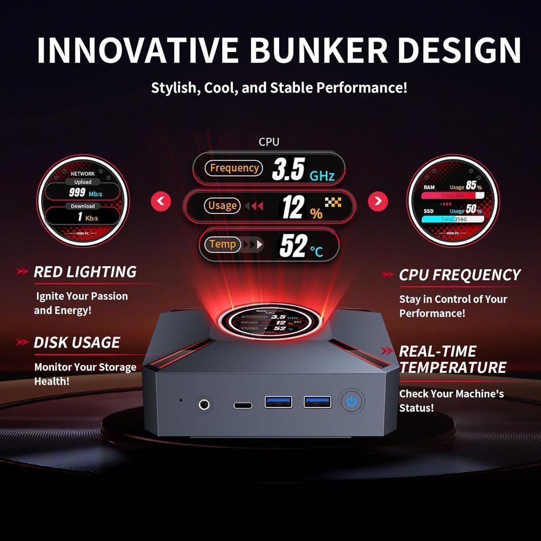 ミニPC Intel i9-12900HK 14コア20スレッド32GBDDR4