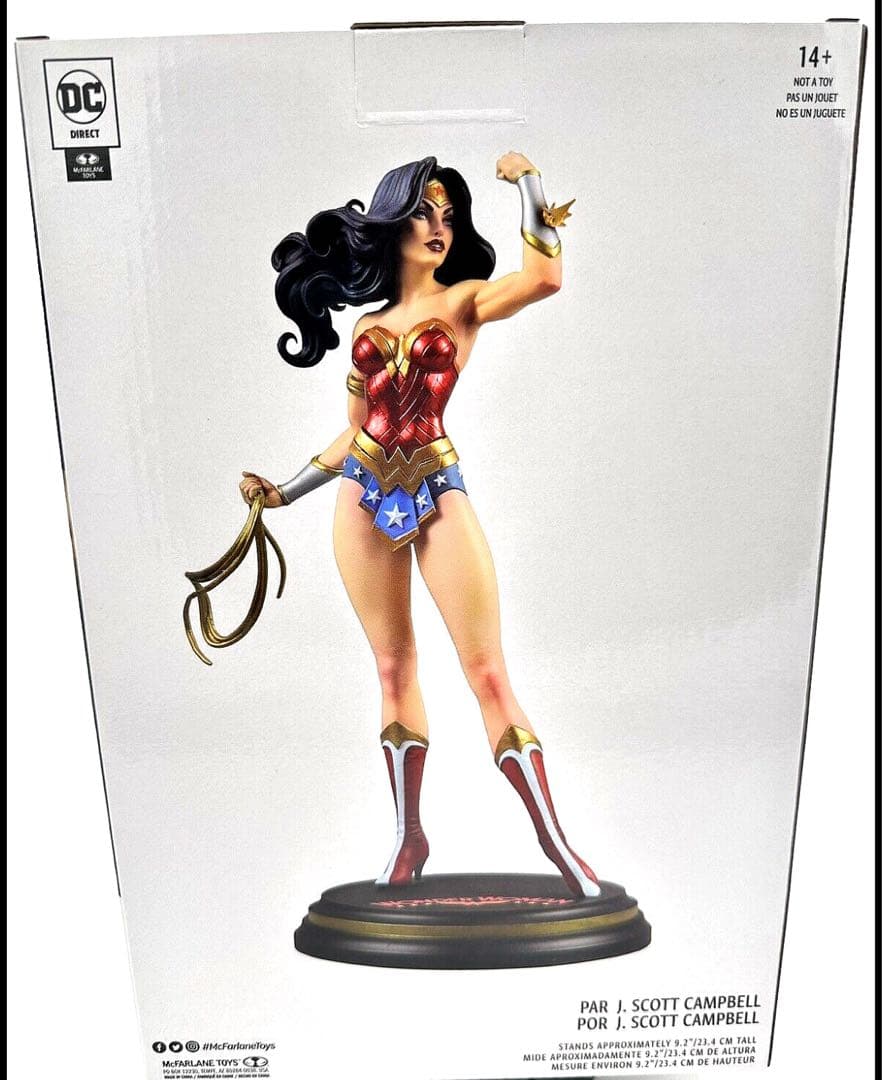 ワンダーウーマン by J・スコット・キャンベル DCカバーガールズ スタチュー