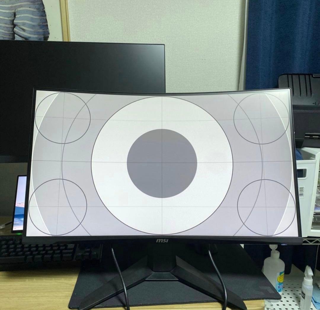 【2024年製】MSI 27インチ曲面ゲーミングモニターMAG 27C6F美品