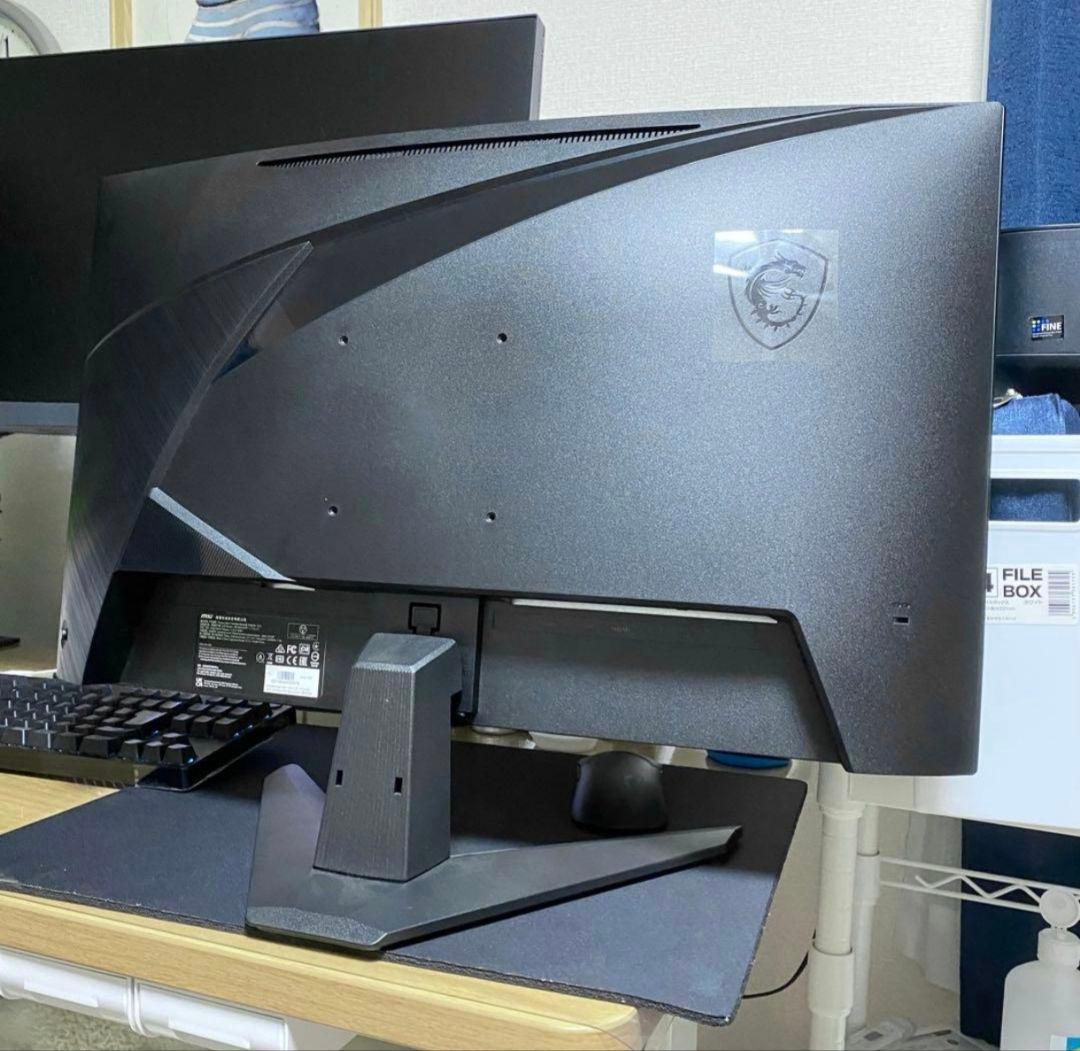 【2024年製】MSI 27インチ曲面ゲーミングモニターMAG 27C6F美品