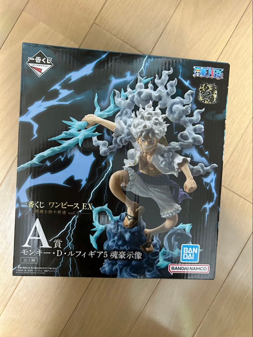 ワンピース EX モンキー・D・ルフィ フィギュアオマケポケモンカード