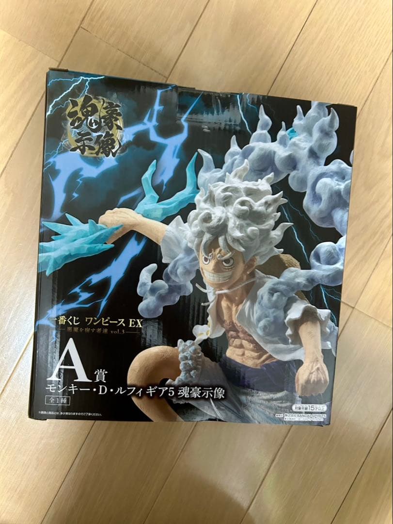 ワンピース EX モンキー・D・ルフィ フィギュアオマケポケモンカード