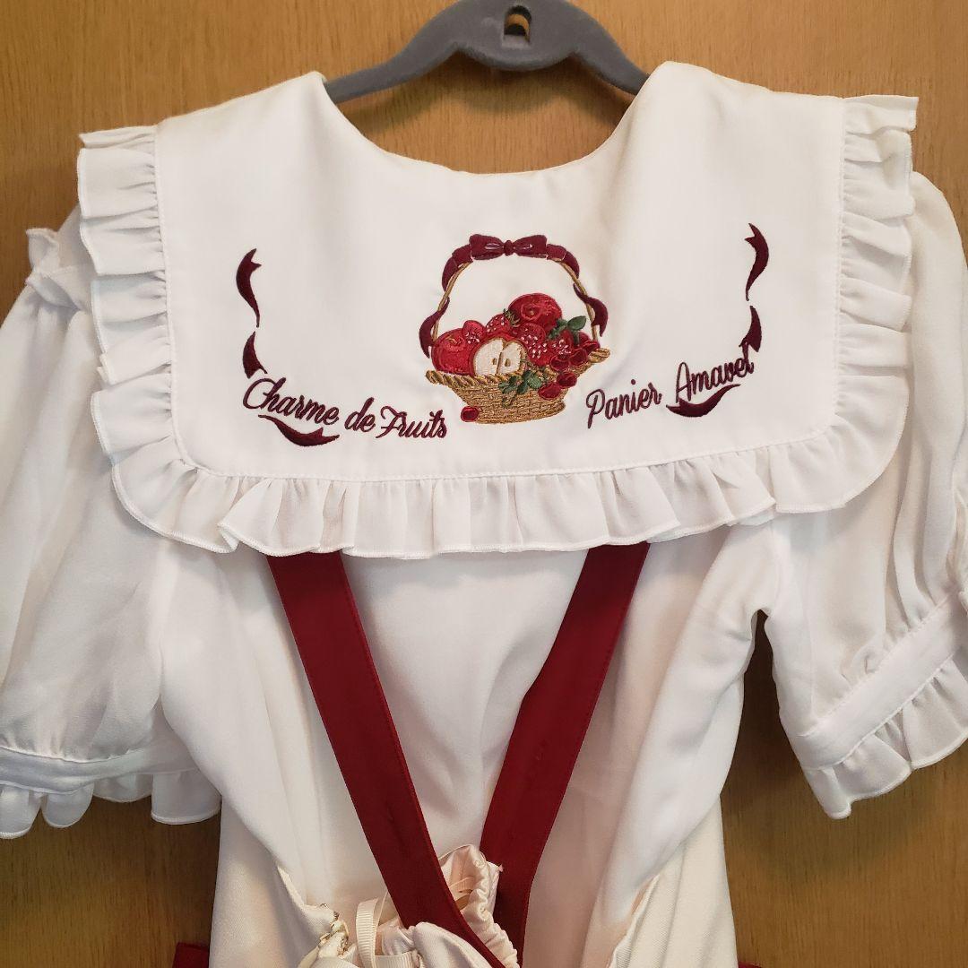Fruits Panier ジャンパースカート、ブラウスセット