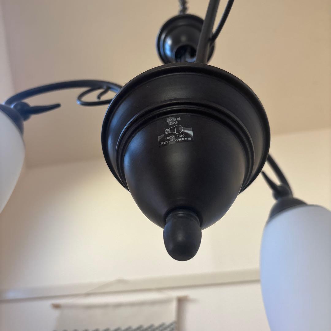 新品未使用　天井照明　ペンダントライト シャンデリア　斜面　レトロモダン