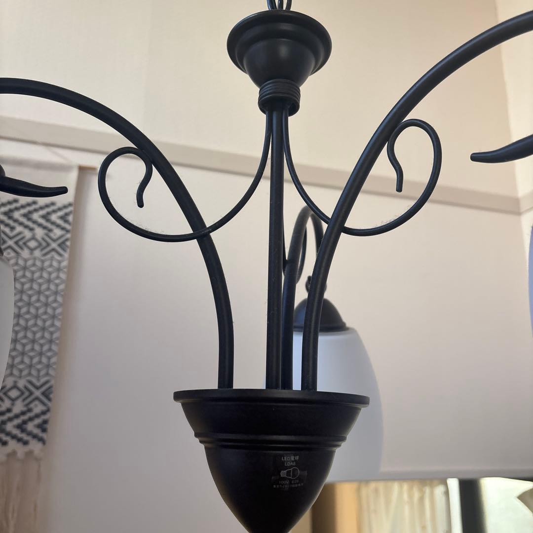 新品未使用　天井照明　ペンダントライト シャンデリア　斜面　レトロモダン