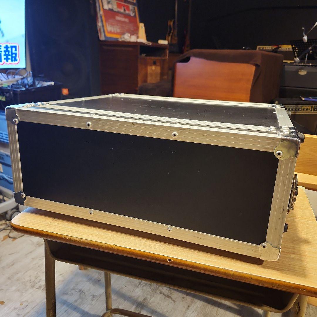 アルミ製 4U ラックケース スライド棚付き