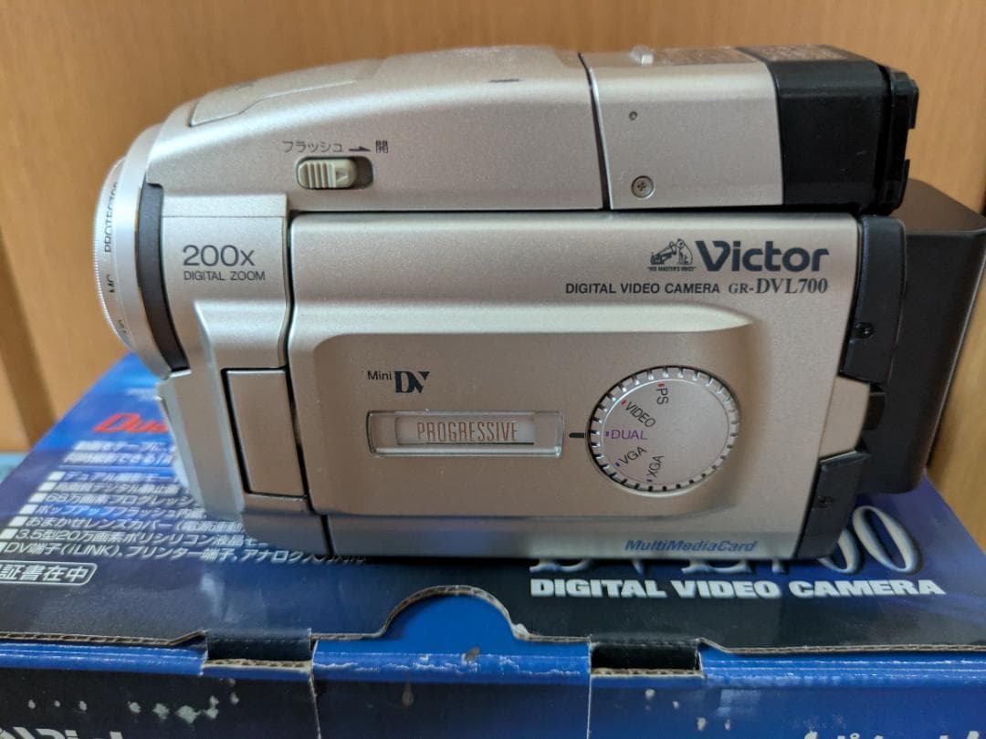 Victor GR-DVL700 ビデオカメラ 本体　mini dv 再生