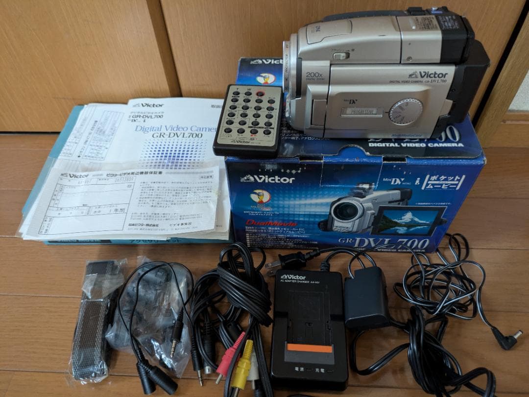 Victor GR-DVL700 ビデオカメラ 本体　mini dv 再生