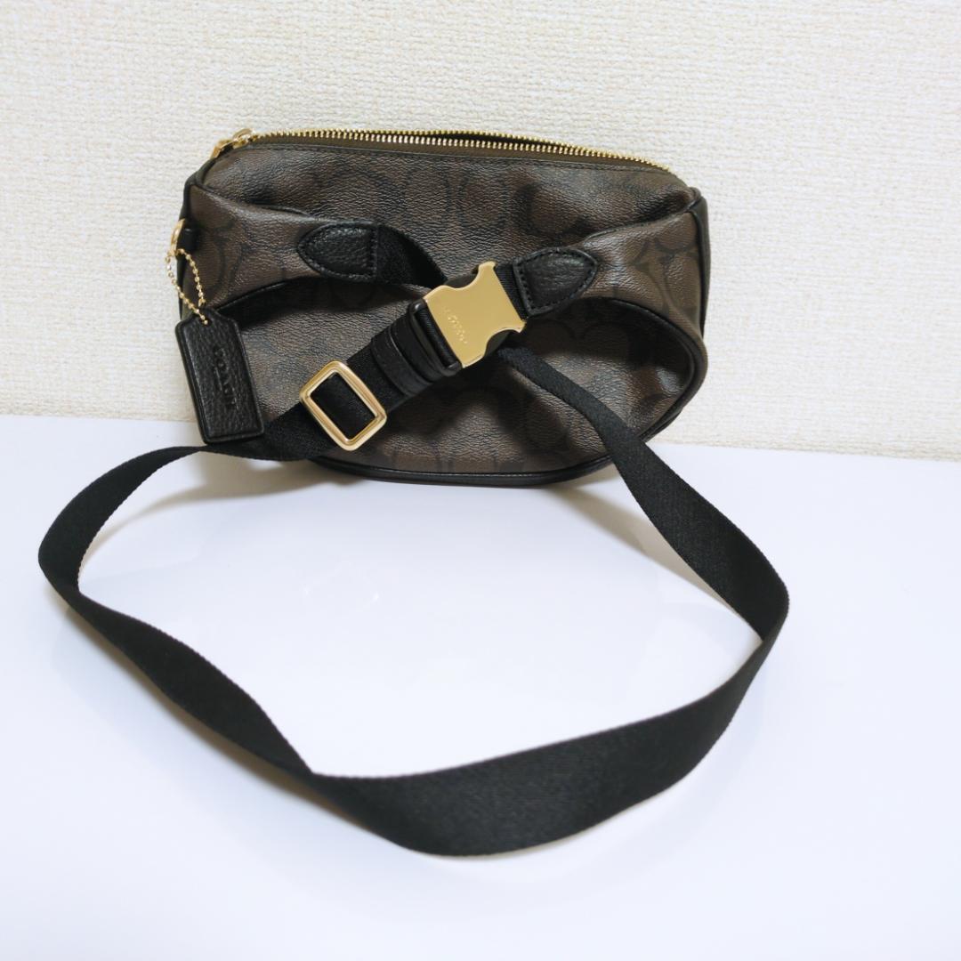 【めぇ】コーチ COACH ボディ ウエストバッグ シグネチャー
