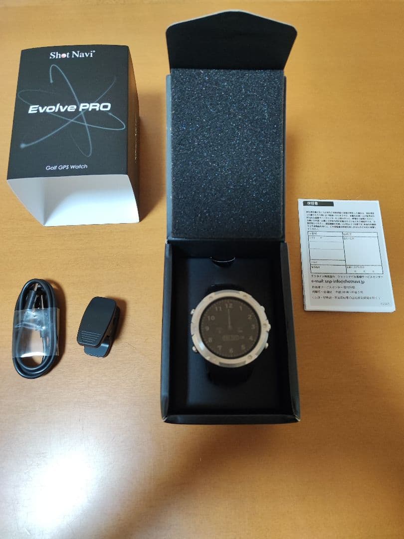 Shot Navi Evolve PRO ゴルフ GPSウォッチ 距離計