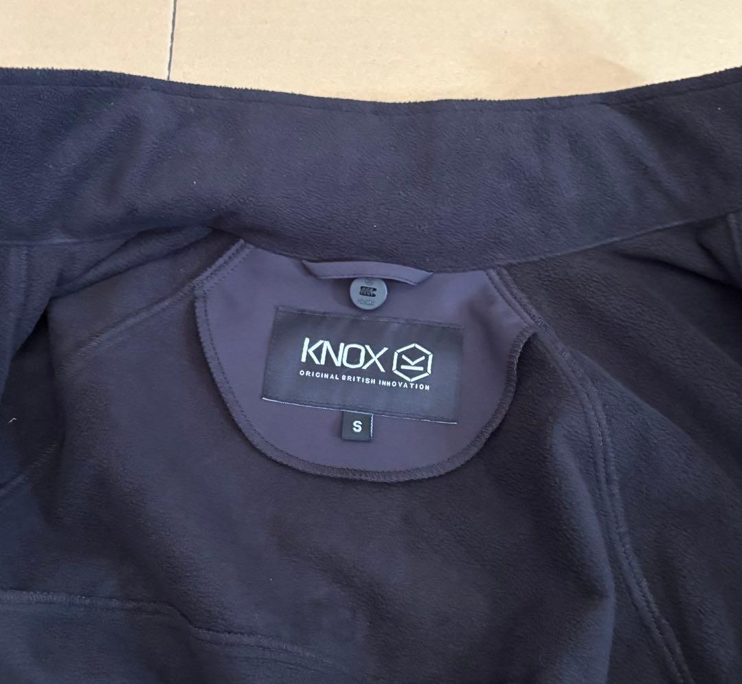 【ほぼ新品】 KNOX バイク用ジャケット デュアルプロ（ブラック）Sサイズ