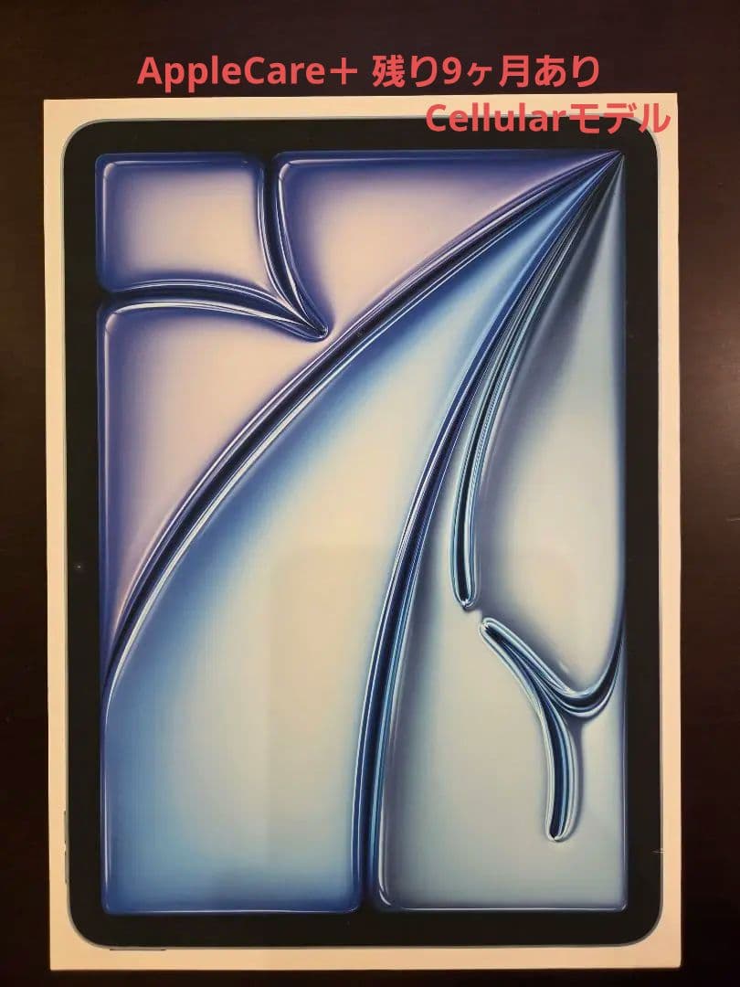 Apple iPad Air 6 128gb Cellularモデル ブルー