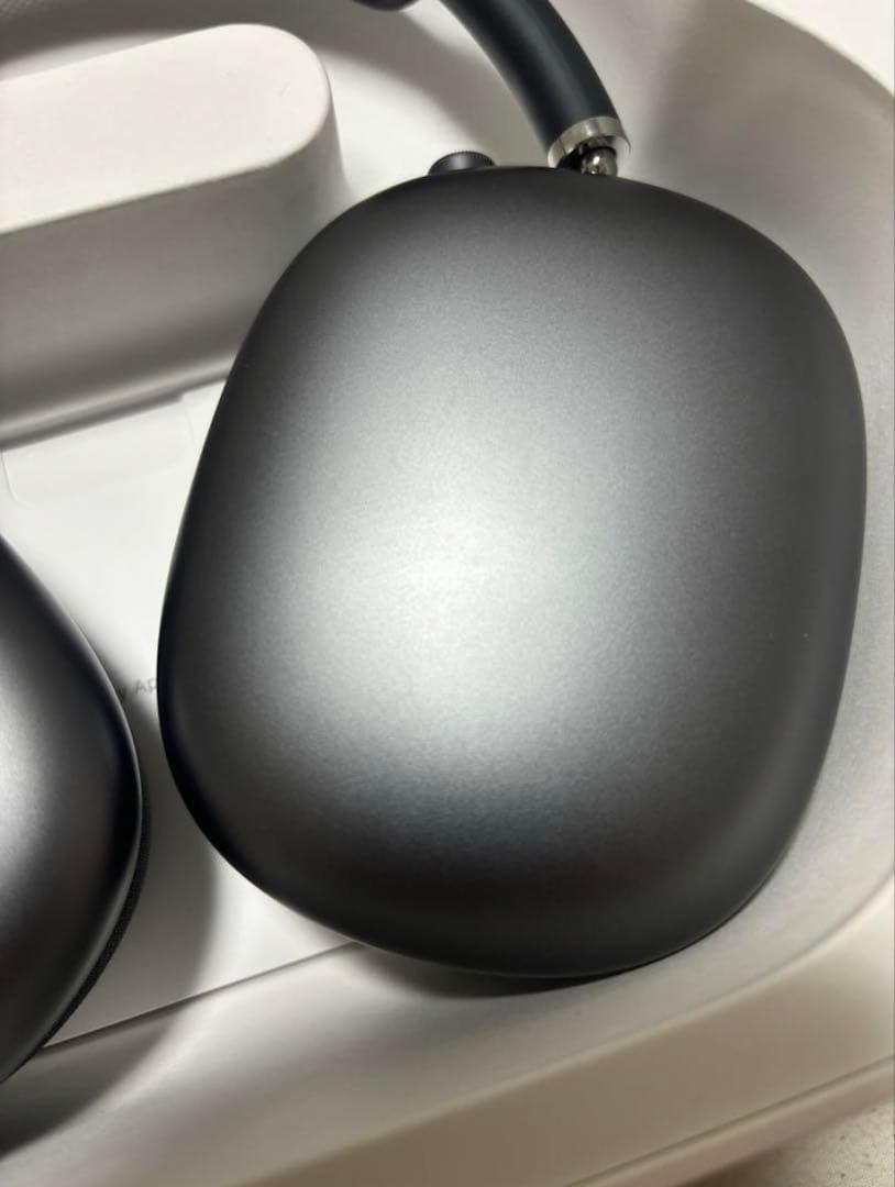 Air pods maxスペースグレー　カバー付き