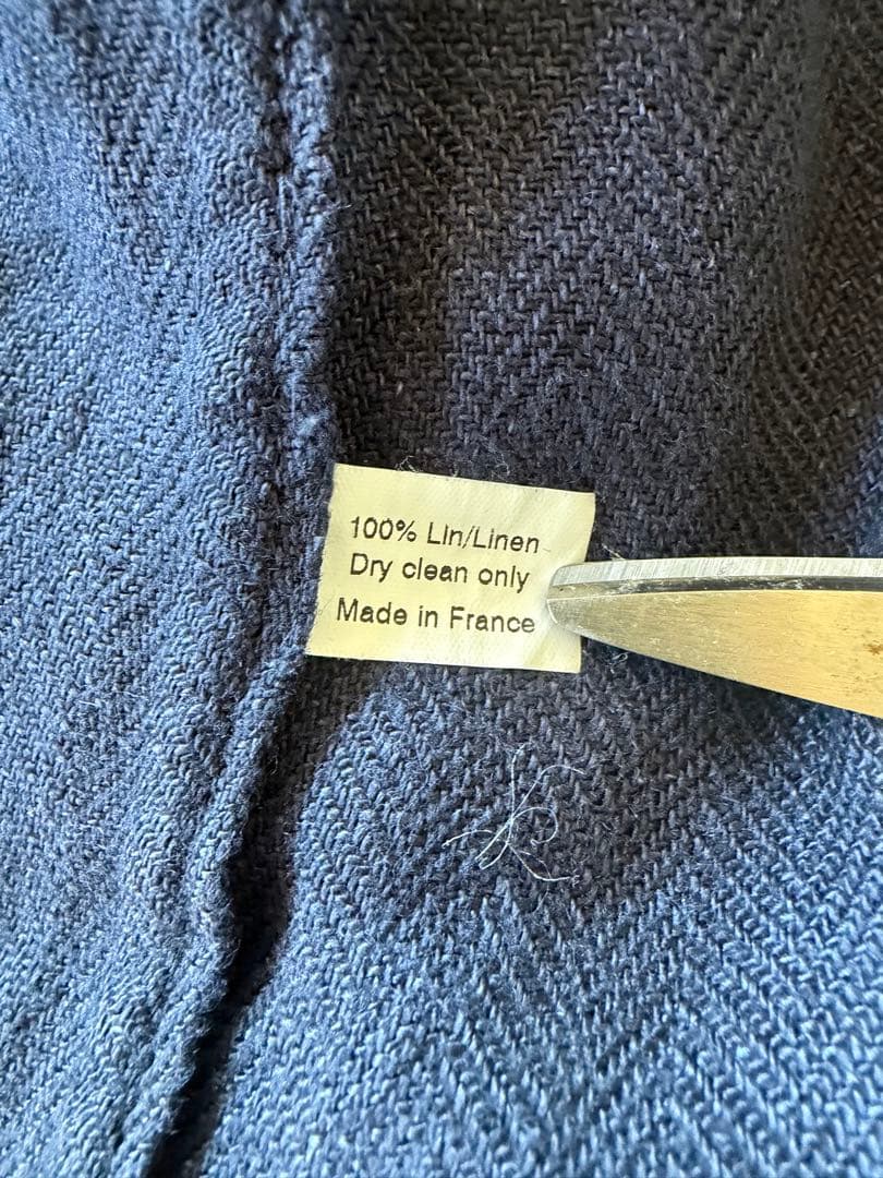 アナトミカ ドルマン ネイビー リネン フランス製