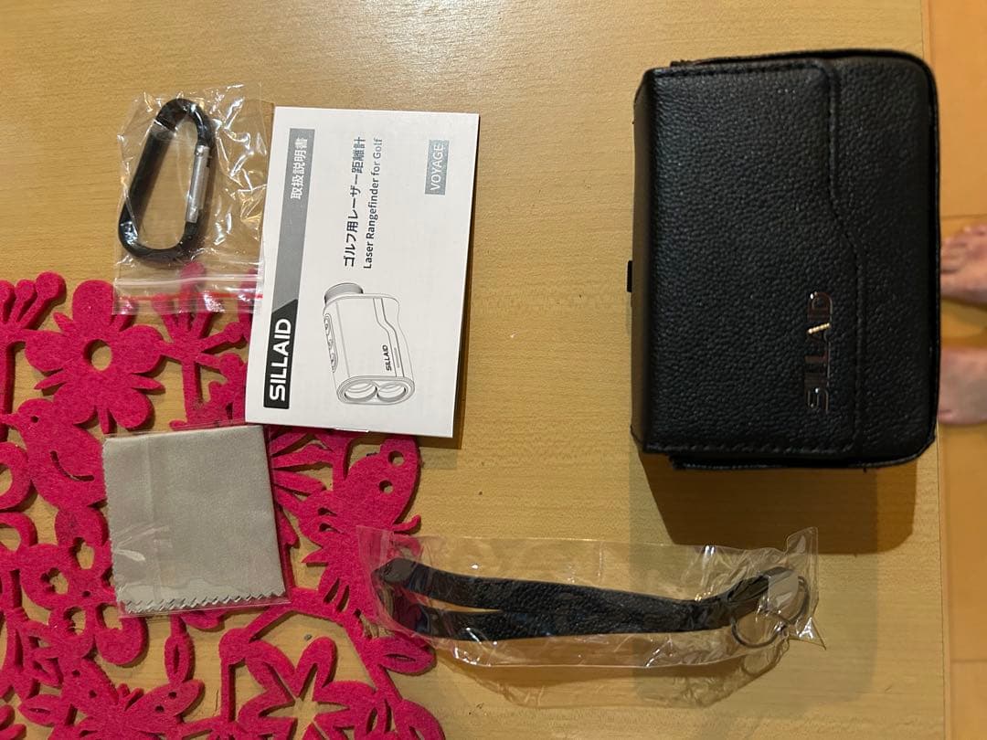 SILIAD ゴルフ用距離計 ブラック