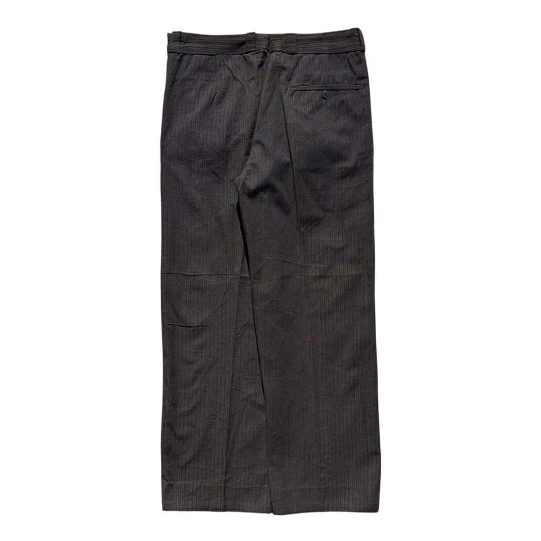70s ヴィンテージ イタリア製 コットンパンツ デッドストック ワンタック L