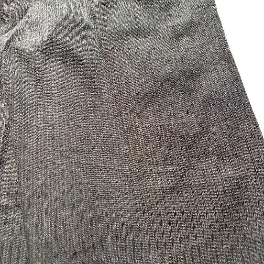 70s ヴィンテージ イタリア製 コットンパンツ デッドストック ワンタック L