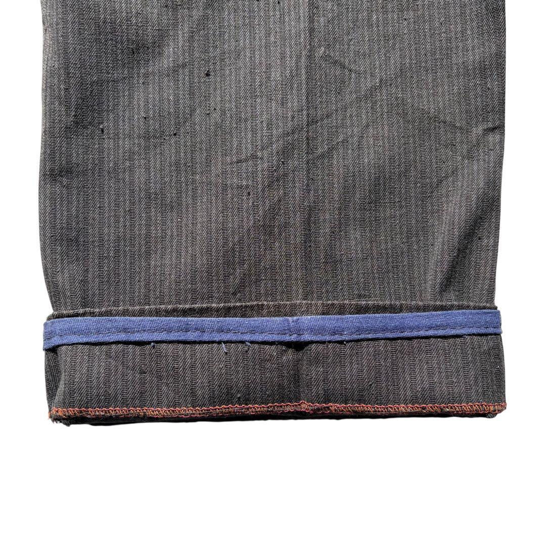 70s ヴィンテージ イタリア製 コットンパンツ デッドストック ワンタック L