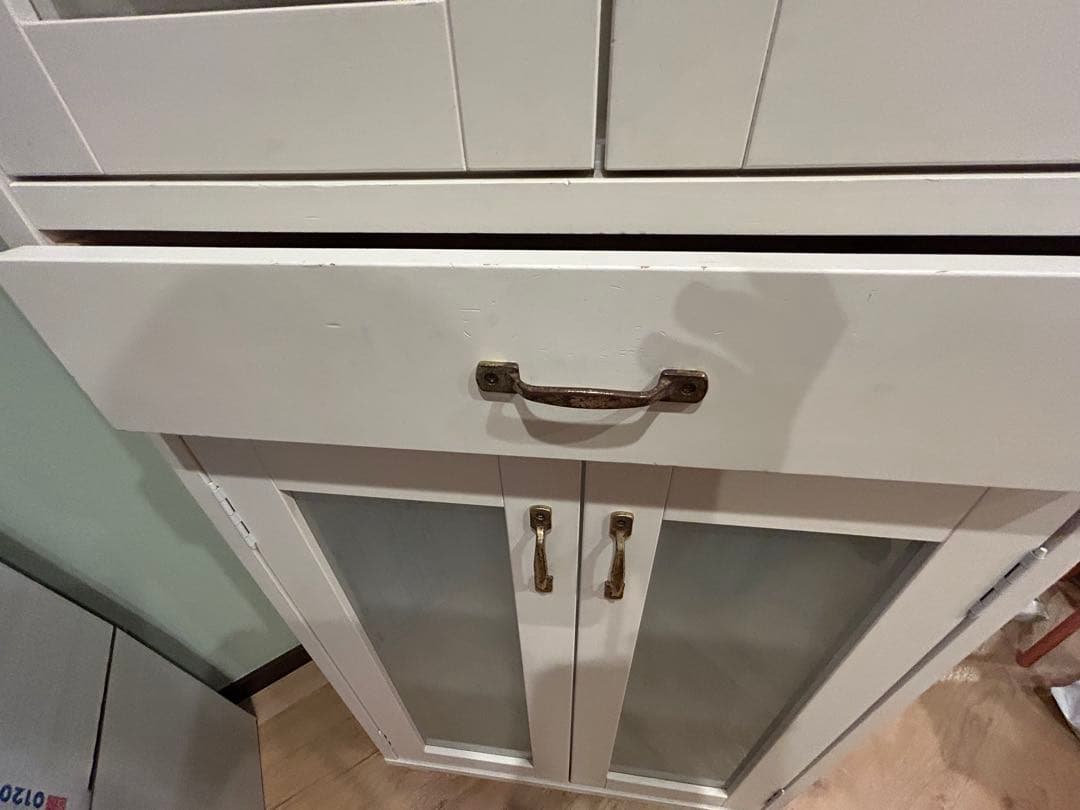 【みきとも】【モモナチュラル】食器棚