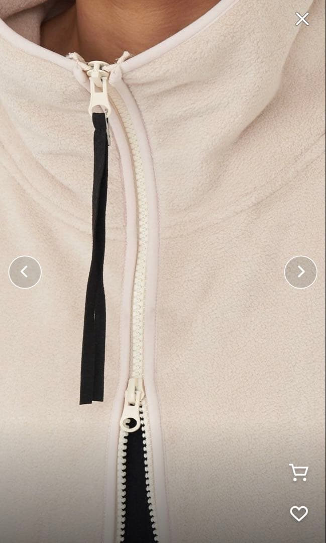 値下げ中！【etsinta/エシンタ】リメイクフリースオーバージャケット