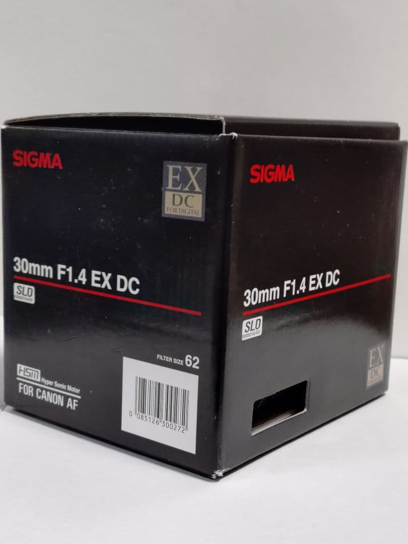 SIGMA 30mm F1.4 EX DC キャノンマウント