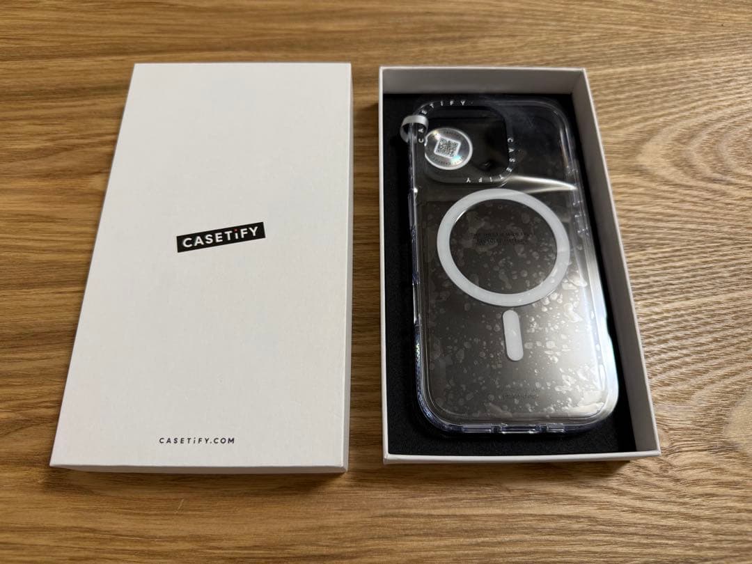 iPhoneアクセサリー CASETIFY Clear Magsafe for iPhone16pro