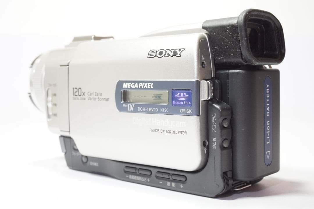 [動作品] SONY DCR-TRV20 ビデオカメラ MiniDV ダビング