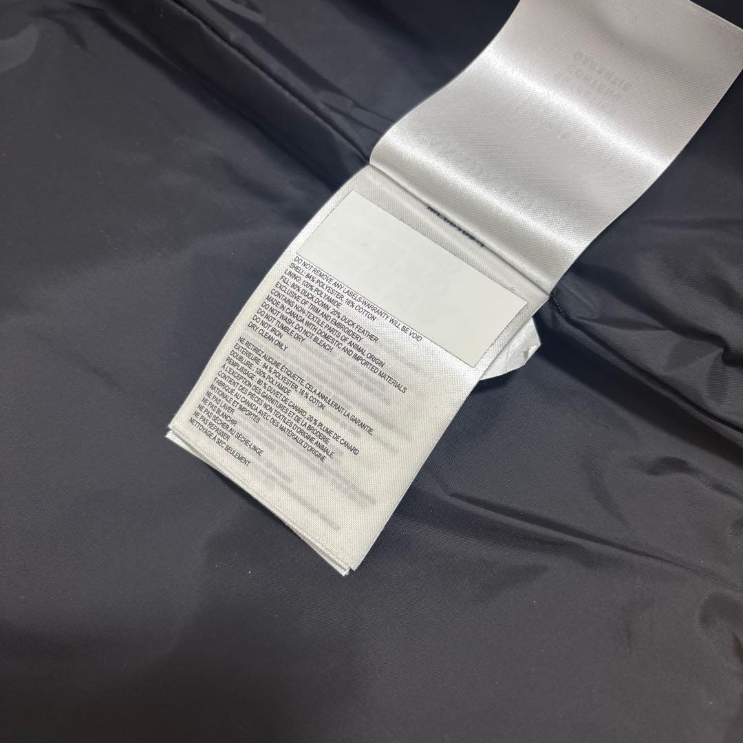 カナダグース　ブラックレーベル　ダウンベスト　M