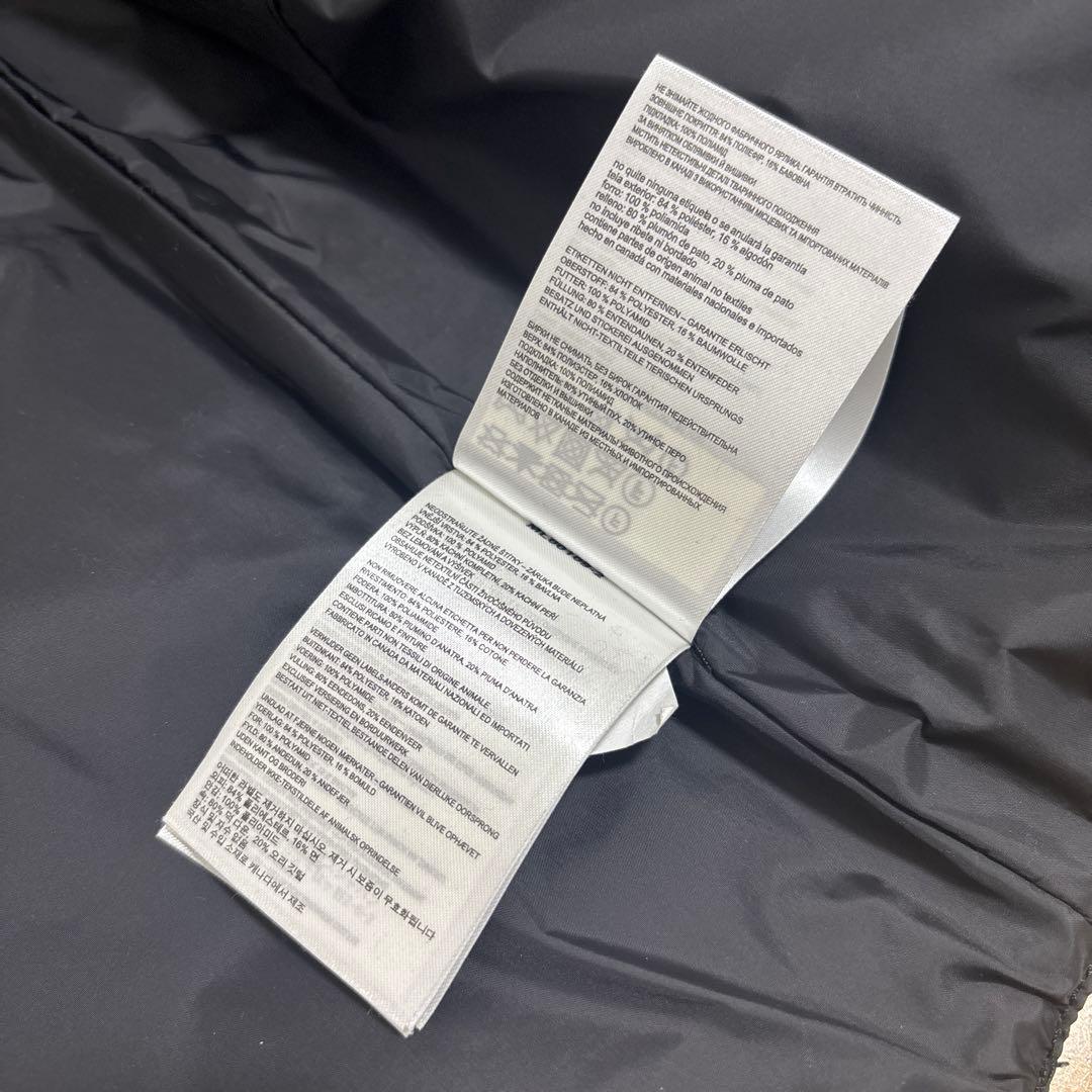 カナダグース　ブラックレーベル　ダウンベスト　M