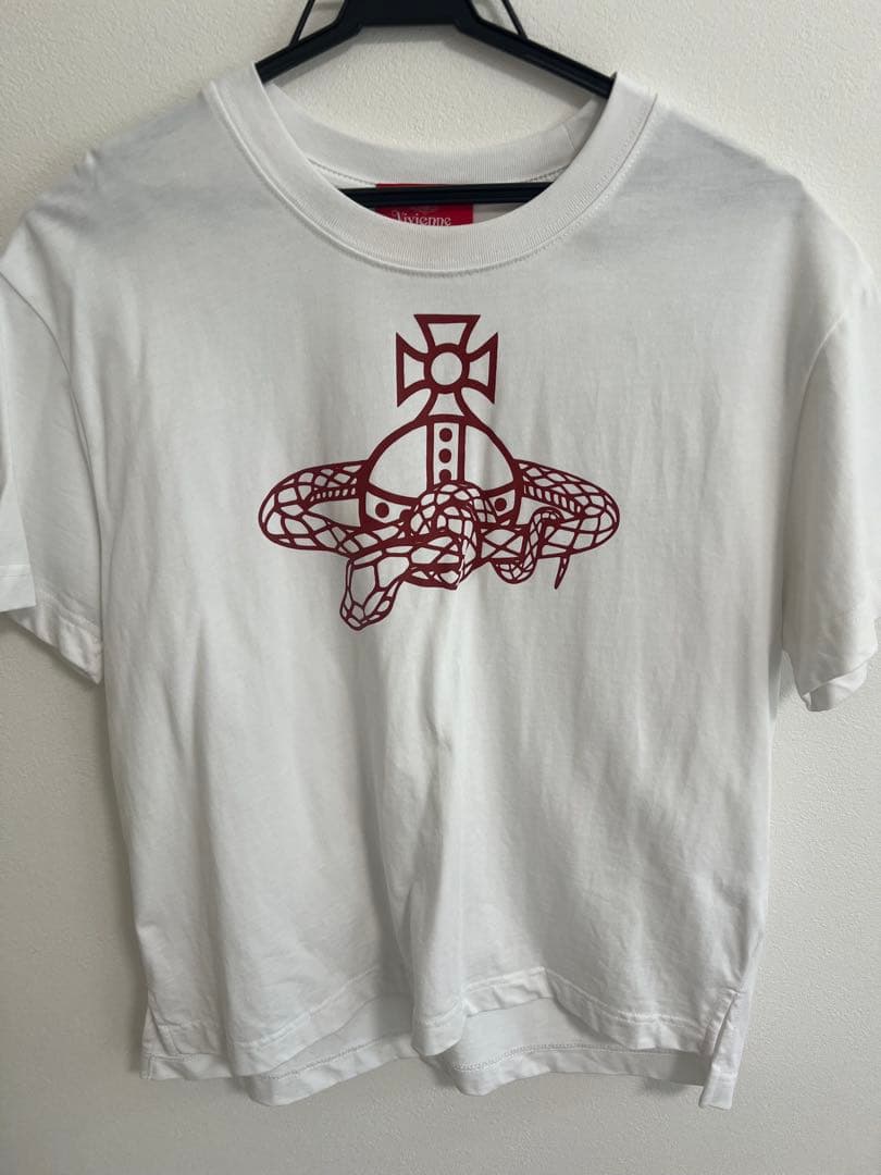 【VivienneWestwood】Snake T シャツ White02