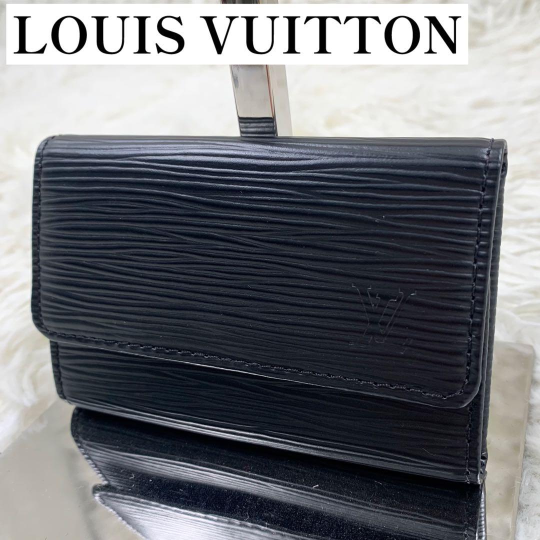 【✨新品・未使用✨】ルイヴィトン エピ ミュルティクレ キーケース ノワール