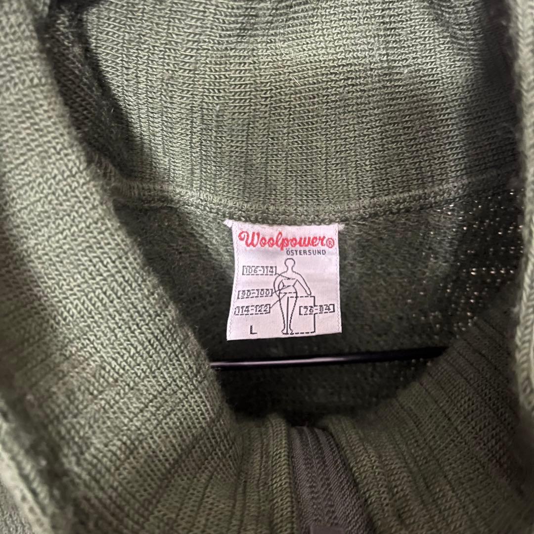 woolpower ウールパワー　フルジップジャケット400