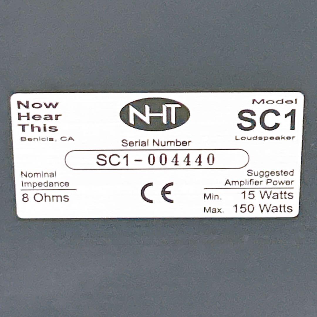 NHT センタースピーカー SC1
