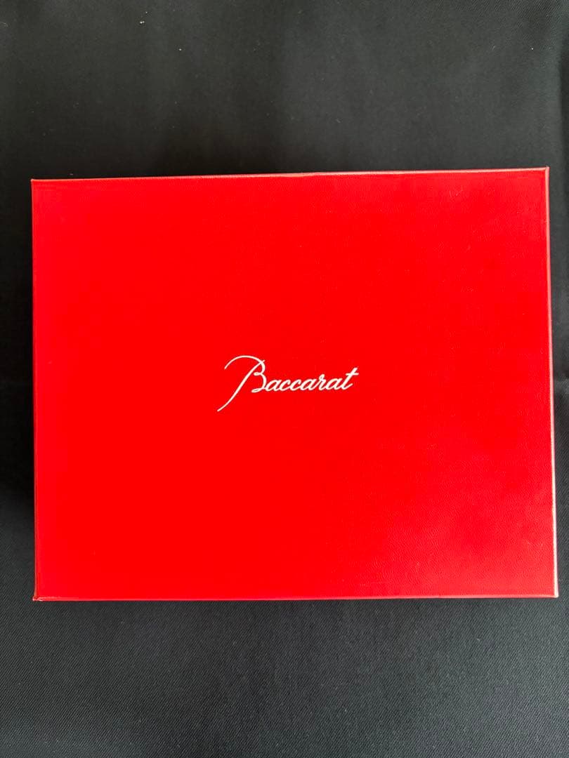 Baccarat フラワー型クリスタル皿