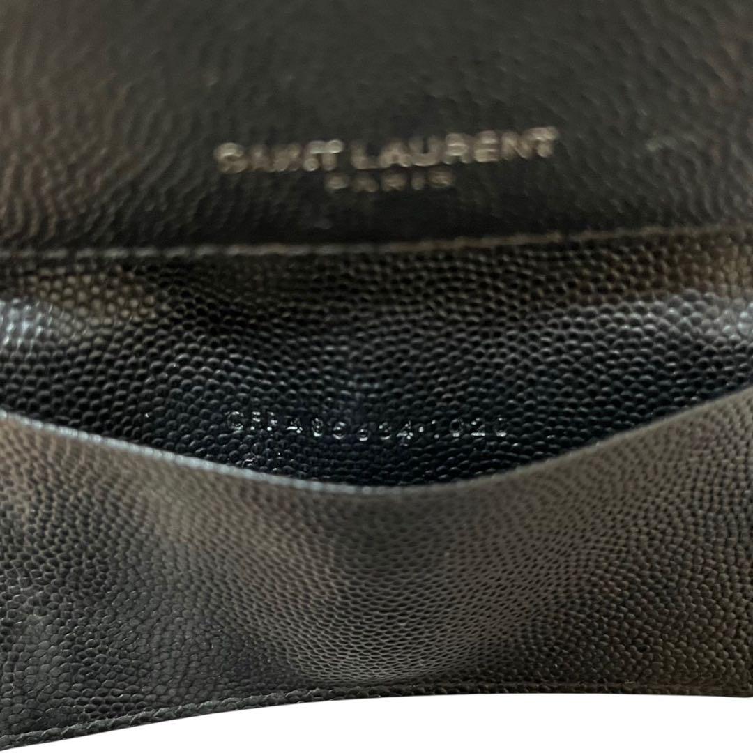 美品　サンローラン　パリ　キーケース　メンズ　ブラック　黒　カーフ　レザー　６連