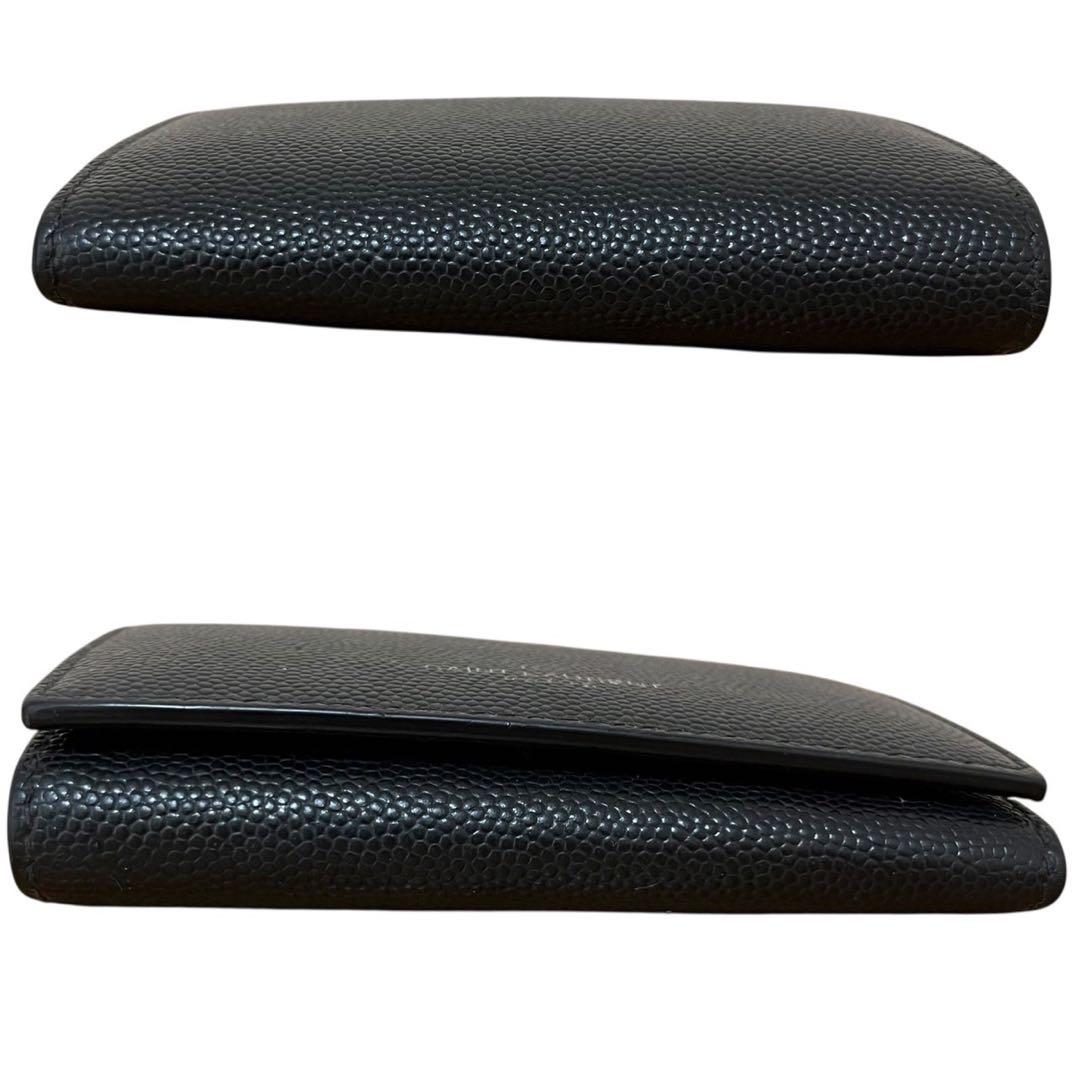 美品　サンローラン　パリ　キーケース　メンズ　ブラック　黒　カーフ　レザー　６連