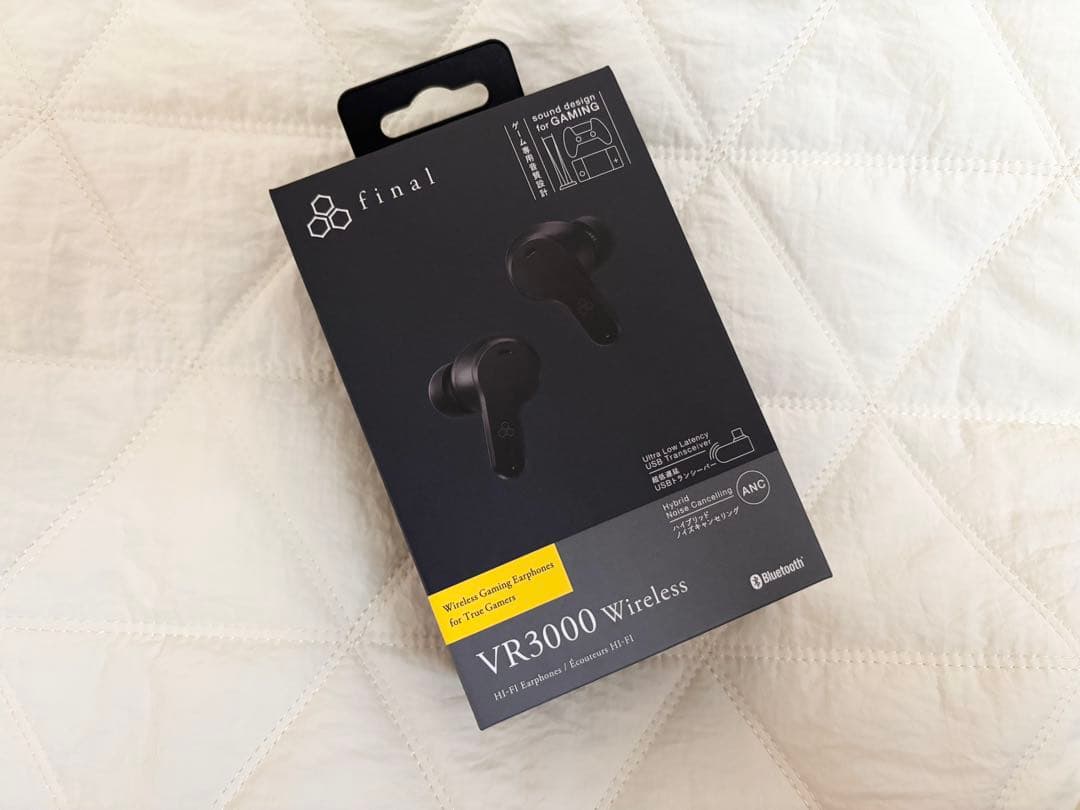 イヤホン final VR3000 Wireless for Gaming