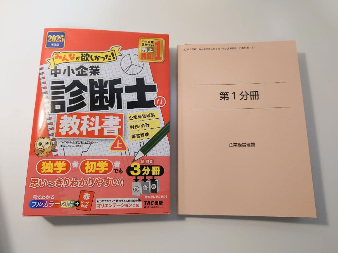 2025年度版 みんなが欲しかった! 中小企業診断士の教科書・問題集４冊セット