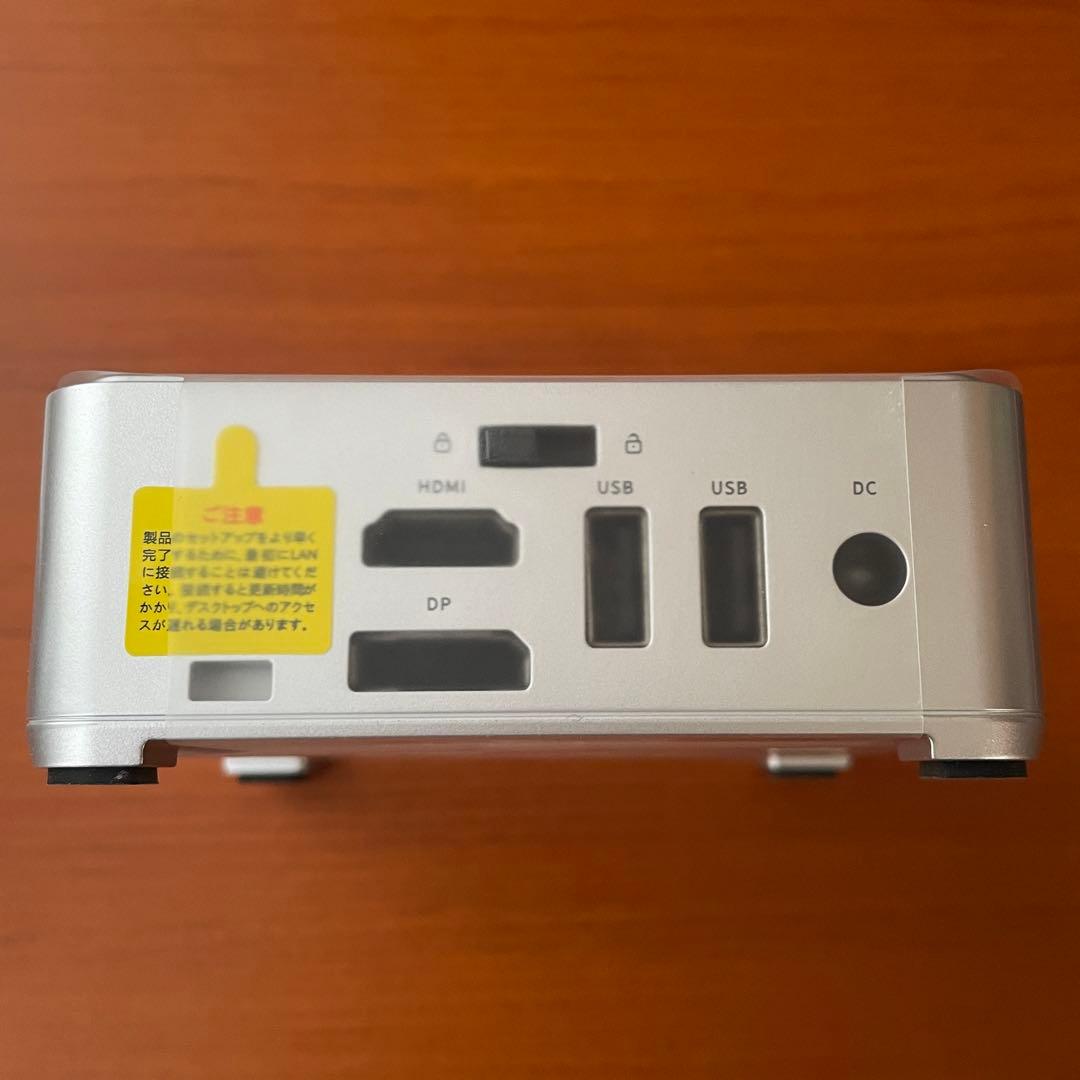 【新品】ミニPC intel N150 8GB 256GB nipogi